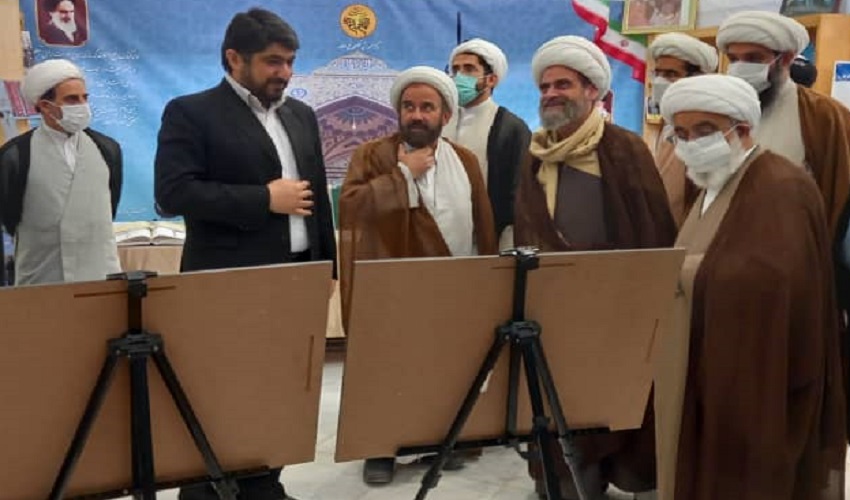 بازدید مدیر محترم حوزه های علمیه،اعضای محترم شورای عالی حوزه های علمیه، شخصیت های کشوری، حوزوی و علمی در پنجمین روز نمایشگاه 13 8 2
