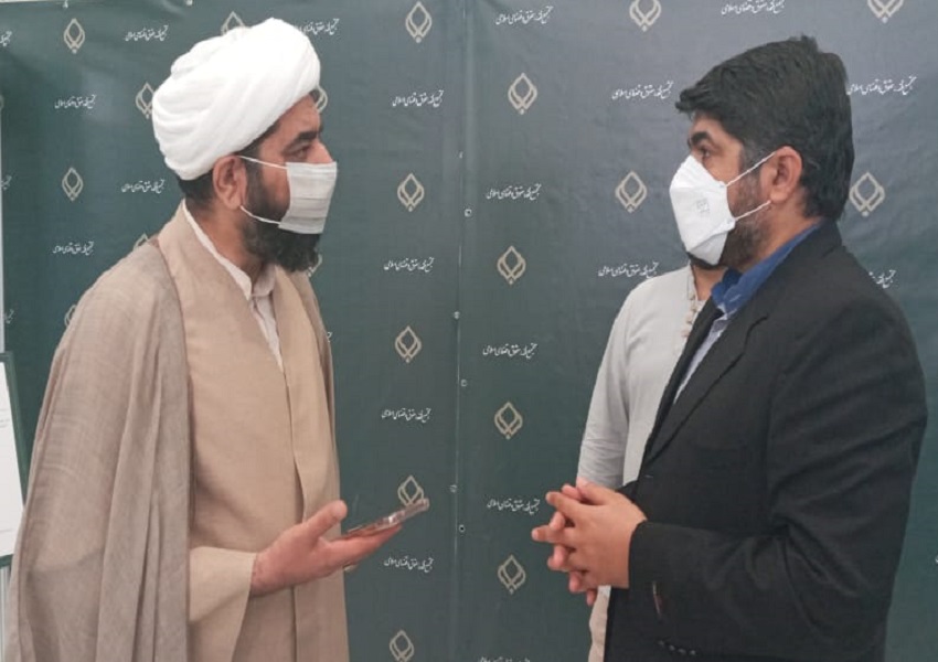 هفتمین روز نمایشگاه و بازدید شخصیت ها و مسئولان حوزوی و علمی 17 WhatsApp Image 2021 10 31 at 10.00.38 AM